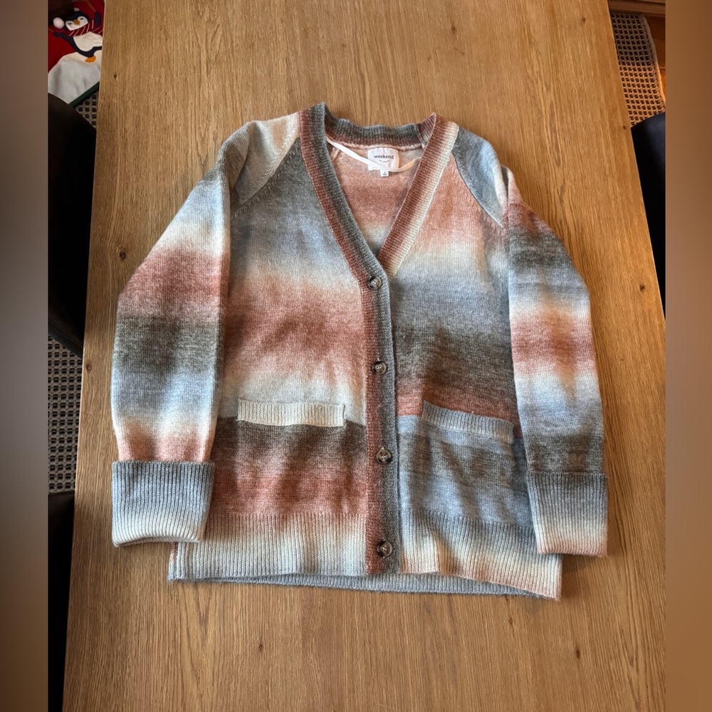 Gradient Cardigan Sweater - image 1